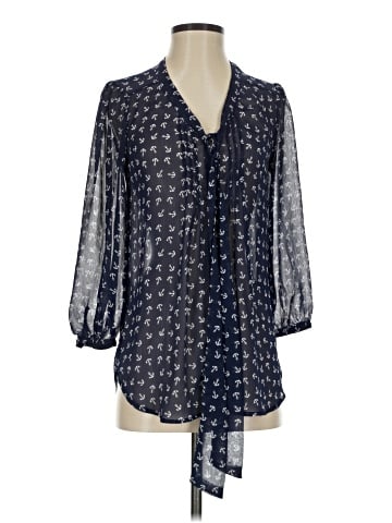 Xhilaration 3/4 Sleeve Blouse (view 1)