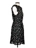 Lucky Brand 100% Polyester Hearts Black Casual Dress Size S - photo 4