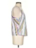 Rory Beca 100% Silk Silver Sleeveless Silk Top Size S - photo 4