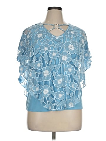 Notations Short Sleeve Blouse (view 1)