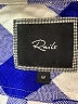 Rails 100% Rayon Checkered-gingham Blue Long Sleeve Button-Down Shirt Size M - photo 7