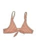 Unbranded Houndstooth Orange Swimsuit Top Size M - photo 1