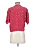 Rails 100% Silk Polka Dots Red Short Sleeve Silk Top Size XS - photo 2