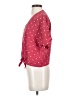 Rails 100% Silk Polka Dots Red Short Sleeve Silk Top Size XS - photo 5