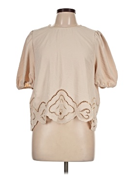 Adrianna Papell Short Sleeve Blouse