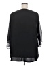 Scomchic 100% Polyester Black 3/4 Sleeve Blouse Size 2X - photo 2
