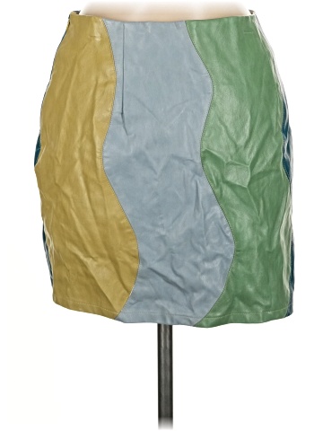 Vestique Faux Leather Skirt (view 2)