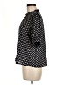 Sanctuary 100% Recycled Polyester Polka Dots Black Short Sleeve Blouse Size M - photo 5