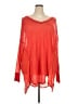We the Free Orange Red Pullover Sweater Size M - photo 1