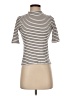 Uniqlo 100% Cupro Tan Ivory Short Sleeve Top Size S - photo 1