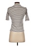 Uniqlo 100% Cupro Tan Ivory Short Sleeve Top Size S - photo 2