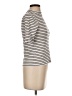 Uniqlo 100% Cupro Tan Ivory Short Sleeve Top Size S - photo 4