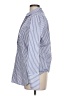 Cortland Park Stripes Blue Long Sleeve Button-Down Shirt Size L - photo 5