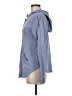 Splendid 100% Cotton Blue Zip Up Hoodie Size M - photo 5