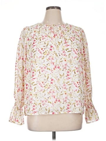 CeCe Long Sleeve Blouse (view 1)