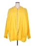 Flax 100% Linen Yellow Raincoat Size 18 (estimated) - photo 1