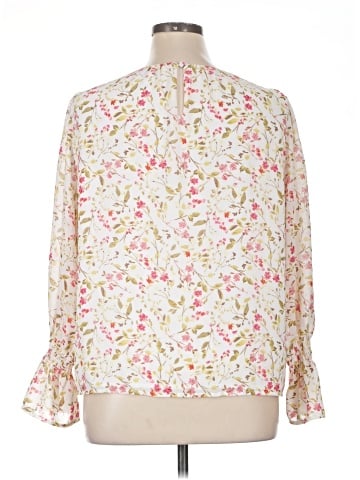 CeCe Long Sleeve Blouse (view 2)