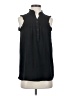 Unbranded 100% Polyester Black Sleeveless T-Shirt Size S - photo 1