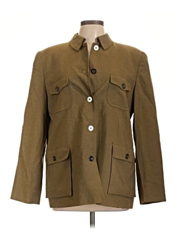 Linda Allard Ellen Tracy Coat (view 1)