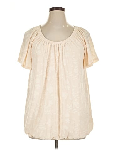 Maurices Short Sleeve Blouse (view 1)