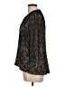 Alex Evenings Black 3/4 Sleeve Blouse Size L - photo 5