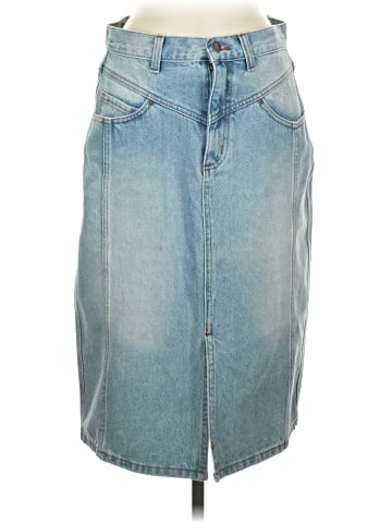 Velvet Heart Denim Skirt (view 1)