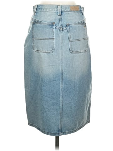 Velvet Heart Denim Skirt (view 2)