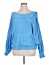 We the Free Blue Pullover Sweater Size M - photo 1
