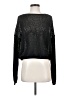 Double Zero Metallic Black Pullover Sweater Size S - photo 1