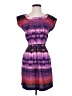 Bebop 100% Polyester Tie-dye Purple Cocktail Dress Size S - photo 1