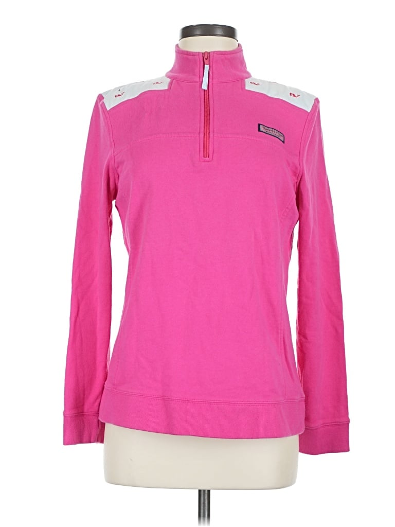 Pre-owned Vineyard Vines Sweatshirt In Pink