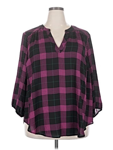 Torrid 3/4 Sleeve Blouse (view 1)