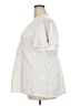 Unbranded 100% Polyester Ivory Short Sleeve Blouse Size 4XL - photo 5
