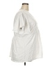 Unbranded 100% Polyester Ivory Short Sleeve Blouse Size 4XL - photo 4