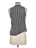Madewell Stripes Black Sleeveless Blouse Size M - photo 2