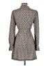 Shein 100% Polyester Print Gray Casual Dress Size 4 - photo 2