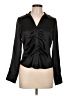 Japna 100% Polyester Black Long Sleeve Blouse Size L - photo 1