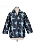 Chico's Floral Graphic Blue Raincoat Size XL - photo 1