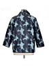 Chico's Floral Graphic Blue Raincoat Size XL - photo 2