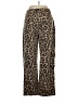 Unbranded Animal Print Brown Casual Pants Size XL - photo 2