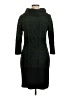 Studio One 100% Acrylic Black Casual Dress Size L - photo 1