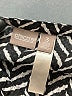 Chico's 100% Polyester Chevron-herringbone Black 3/4 Sleeve Blouse Size XL - photo 7