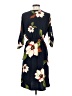 Monteau Floral Blue Casual Dress Size S - photo 2