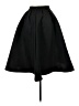 Unbranded Solid Black Formal Skirt Size S - photo 2