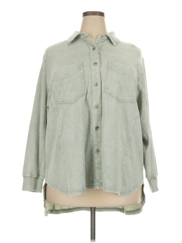 Jane and Delancey Long Sleeve Button-Down Shirt (view 1)