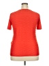 Armani Collezioni Orange Short Sleeve Top Size 18 - photo 2
