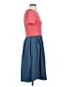 Lularoe Color Block Blue Cocktail Dress Size S - photo 4