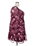 Torrid 100% Polyester Floral Burgundy Cocktail Dress Size 2X Plus (2) - photo 4