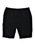 Assorted Brands Solid Black Shorts Size 10 - photo 2