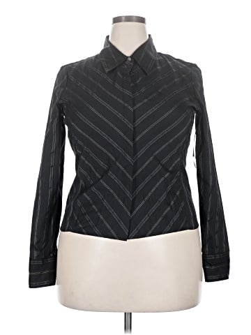 Worthington Long Sleeve Blouse (view 1)